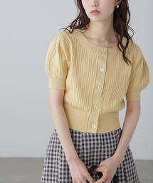 FREE'S MART | ◆透かし編み前後2WAYカーディガン(Tシャツ/カットソー)