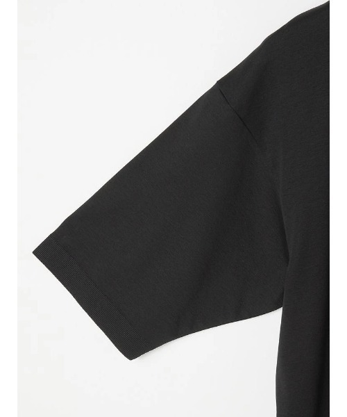 Perfect Suit FActory(パーフェクトスーツファクトリー)の「リブスタート シルケット半袖Tシャツ(Tシャツ/カットソー・メンズ・ブラック/ホワイト/ライトグレー・M/L/LL)」の16枚目の写真
