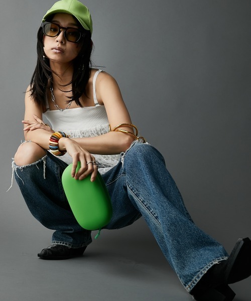 GEVS.(ジェイヴィス)の「シアーキャミソール<大きいサイズ有>GEVS.(キャミソール・レディース・ブラック/オフホワイト・L/M/5L/4L/3L/LL)」の8枚目の写真