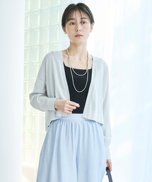 イージー ショート カーディガン