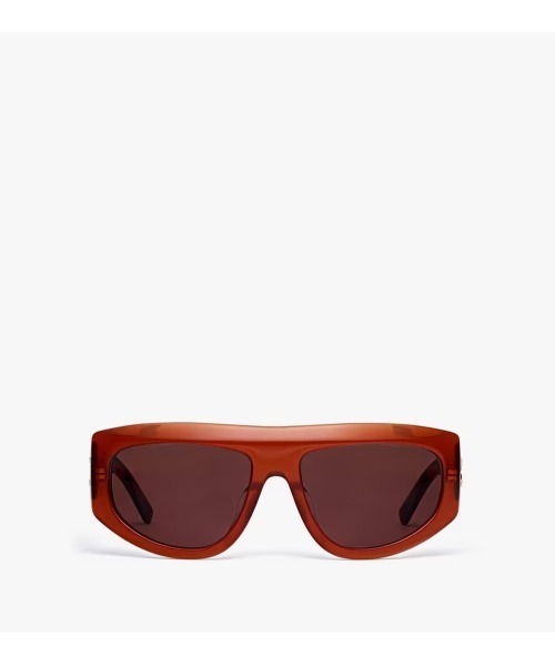 MCM（エムシーエム）の「スクエア サングラス ユニセックス（サングラス・メンズ・ブラウン・ONE SIZE）」の2枚目の写真