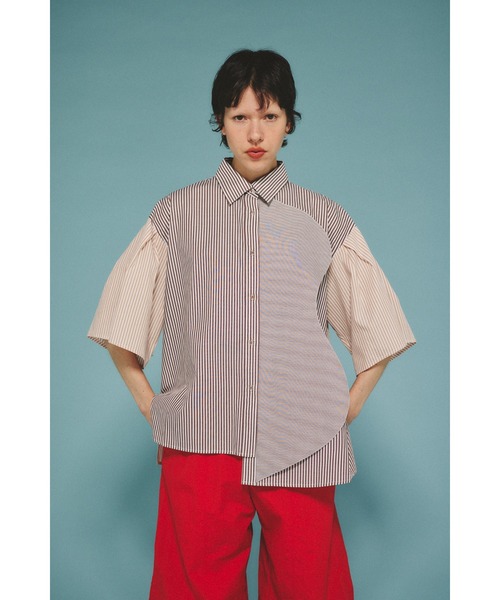 HeRIN.CYE A line over shirt Aラインオーバーシャツ A line over shirt Aラインオーバーシャツ(シャツ/ブラウス