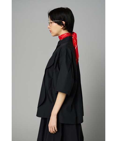 HeRIN.CYE A line over shirt Aラインオーバーシャツ A line over shirt Aラインオーバーシャツ（シャツ/ブラウス