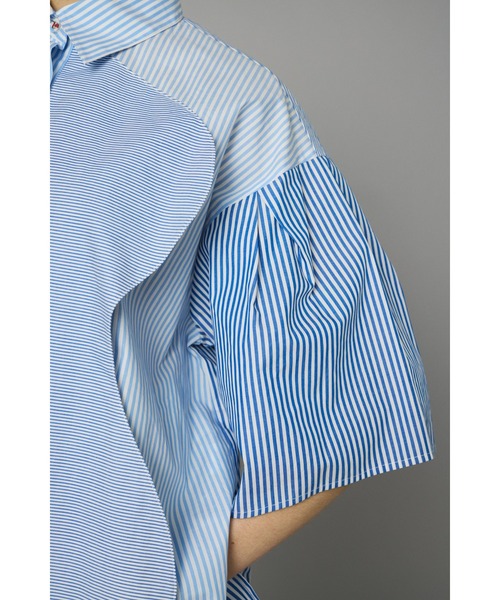 HeRIN.CYE A line over shirt Aラインオーバーシャツ A line over shirt Aラインオーバーシャツ（シャツ/ブラウス