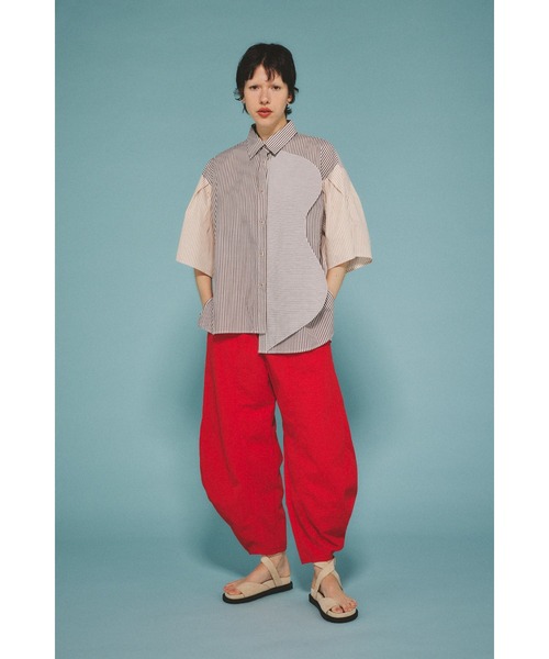 HeRIN.CYE A line over shirt Aラインオーバーシャツ A line over shirt Aラインオーバーシャツ（シャツ/ブラウス