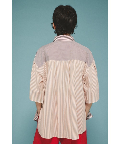HeRIN.CYE A line over shirt Aラインオーバーシャツ A line over shirt Aラインオーバーシャツ（シャツ/ブラウス