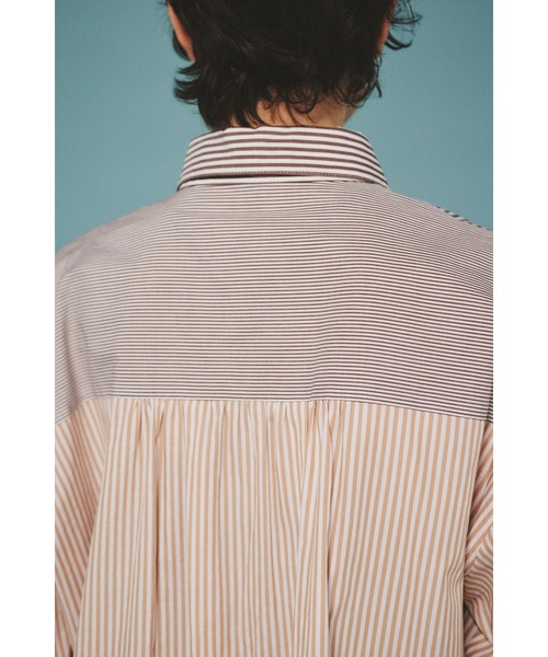 HeRIN.CYE A line over shirt Aラインオーバーシャツ A line over shirt Aラインオーバーシャツ（シャツ/ブラウス
