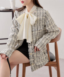 大人気ツイードジャケット完売 ブランド古着】「ツイードジャケット」に該当する古着通販