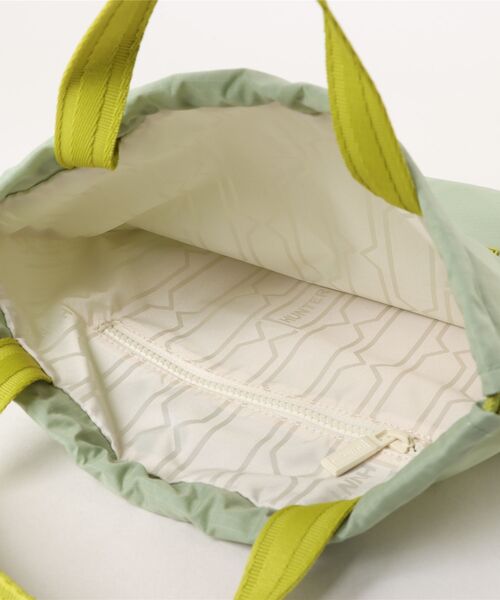 HUNTER（ハンター）の「HUNTER/ハンター ショルダーバック DRAWSTRING BACKPACK TOTE トラベル ドローストリング バックパック トート UBP3931NRS（ショルダーバッグ・メンズ・ブラック/スカイブルー/シルバー/グリーン・FREE）」の7枚目の写真