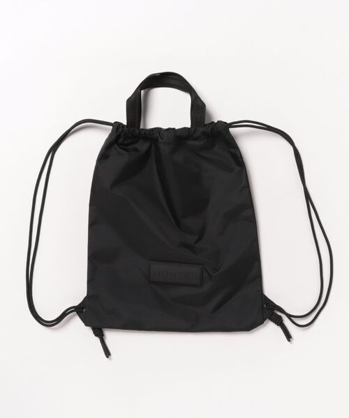 HUNTER/ハンター ショルダーバック DRAWSTRING BACKPACK TOTE