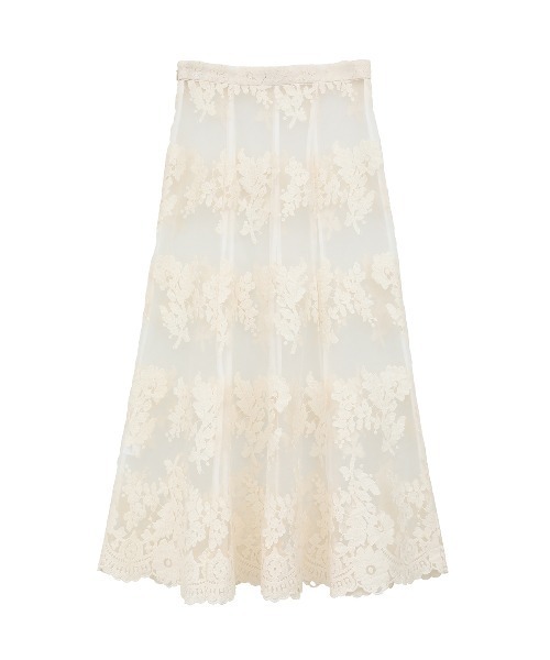CLANE(クラネ)の「SHEER FLOWER LACE SKIRT(スカート・レディース・その他/アイボリー・1/0/2)」の19枚目の写真