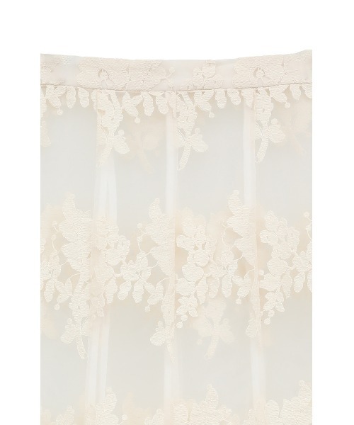 CLANE(クラネ)の「SHEER FLOWER LACE SKIRT(スカート・レディース・その他/アイボリー・1/0/2)」の20枚目の写真
