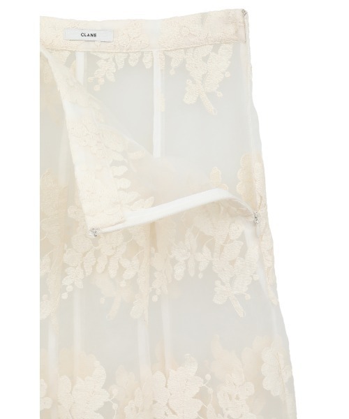 CLANE(クラネ)の「SHEER FLOWER LACE SKIRT(スカート・レディース・その他/アイボリー・1/0/2)」の22枚目の写真