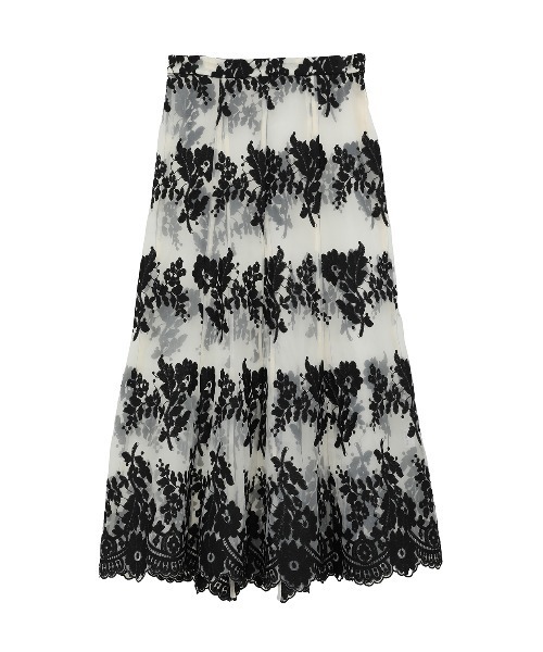 セール】SHEER FLOWER LACE SKIRT（スカート）｜CLANE（クラネ）の