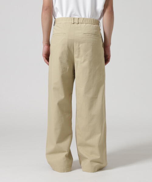 Toironier(トワロニエ)の「Toironier/トワロニエ/2Tuck CHINO Pants(チノパンツ・メンズ・グレー/ベージュ/ブラック・1/2)」の22枚目の写真