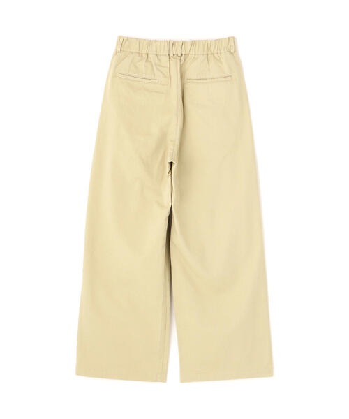 Toironier(トワロニエ)の「Toironier/トワロニエ/2Tuck CHINO Pants(チノパンツ・メンズ・グレー/ベージュ/ブラック・1/2)」の5枚目の写真