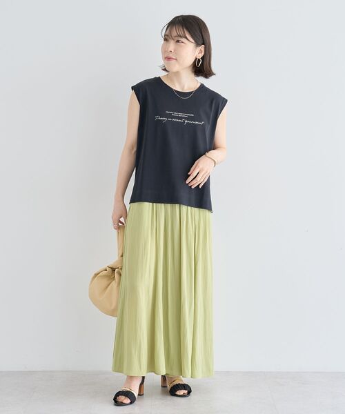 23区モスグリーン ワイドパンツ　38サイズ 23区モスグリーン ワイドパンツ 38サイズ - メルカリ