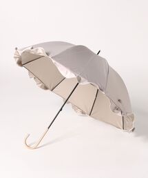 cachenez（カシュネ）の「カシュネ cachenez / 【晴雨兼用】【日傘】 UV カット率99％以上 PUへプラムバルーンショートパラソル（長傘）」