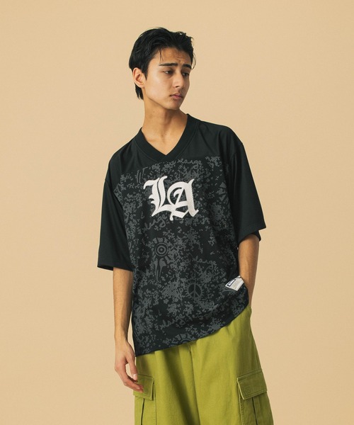 [X-LARGE]* Game Shirt * Old English ゲームシャツ XLARGE】XLARGE GAME SHIRT【エクストララージ】 | ATRIUM