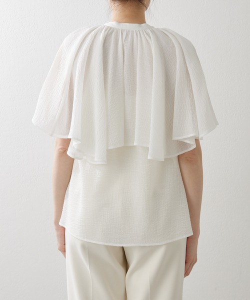 24日までお値下げ‼️ウィムガゼット美品、ケープブラウス 24日までお値下げ‼️ウィムガゼット美品、ケープブラウス - メルカリ