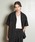 ForteitHejitHej́uWest Side Modern Embroidery Open Collar Shirt/hJI[vJ[Vc/ZbgAbv/􂦂/J݁iVc/uEXjvbubN