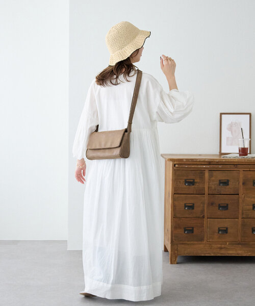 DISCOAT（ディスコート）の「フラップベルトショルダーバッグ（ショルダーバッグ・レディース・ブラウン/ベージュ/ブラック・FREE）」の11枚目の写真