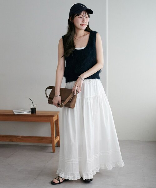 DISCOAT（ディスコート）の「フラップベルトショルダーバッグ（ショルダーバッグ・レディース・ブラウン/ベージュ/ブラック・FREE）」の12枚目の写真