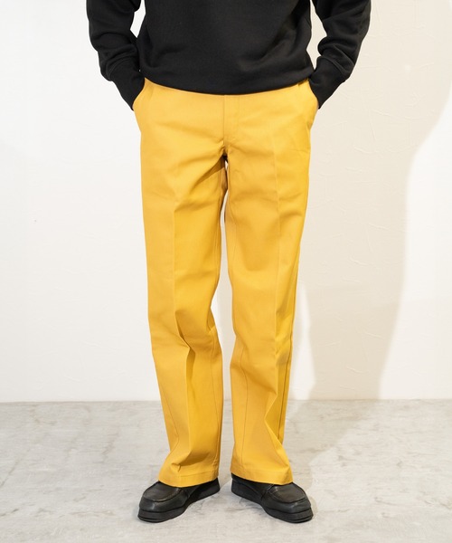 Dickies(ディッキーズ)の「【Dickies】874 original fit WORK PANT MN/ディッキーズ ディレクションモデル ワークパンツ(チノパンツ・メンズ・ブラウン/グレー系カモフラージュ/グレイッシュブルー/ブラウン系カモフラージュ/マスタード/ダークブラウン/レッド・32inch/34inch/30inch/28inch/38inch/36inch)」の4枚目の写真