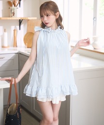 TITTY&CO. | フルールストライプワンピース(ワンピース)