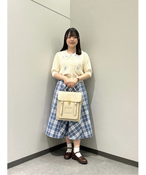 セール】リトルローズ刺繍サマーニットカーディガン【お揃いの