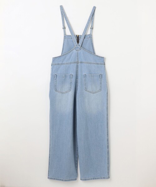 新品　エニィファム　デニムサロペット 洗濯機可】デニムサロペット（つなぎ/オールインワン）｜any Fam