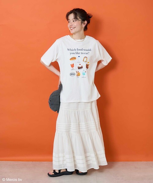 tシャツ miffy フードプリント ロンT/ミッフィー レディース FREAK'S STORE tシャツ miffy フードプリント ロンT/ミッフィー