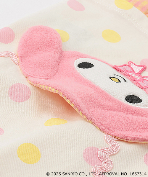 baby cheer(ベイビーチアー)の「【MY MELODY/KUROMI】ポシェットTシャツ(Tシャツ/カットソー・キッズ・ピンク/ラベンダー・110cm/90cm/100cm/120cm/80cm)」の9枚目の写真