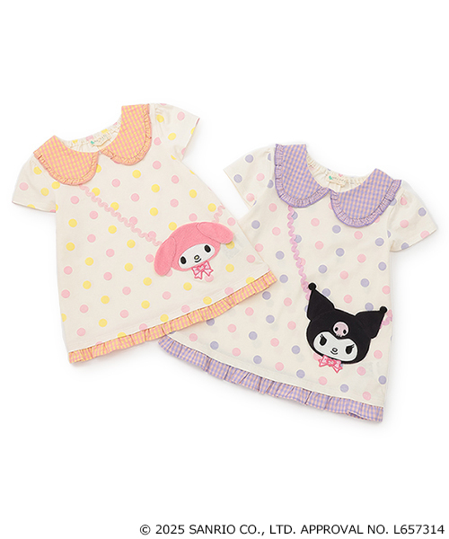 baby cheer(ベイビーチアー)の「【MY MELODY/KUROMI】ポシェットTシャツ(Tシャツ/カットソー・キッズ・ピンク/ラベンダー・110cm/90cm/100cm/120cm/80cm)」の11枚目の写真