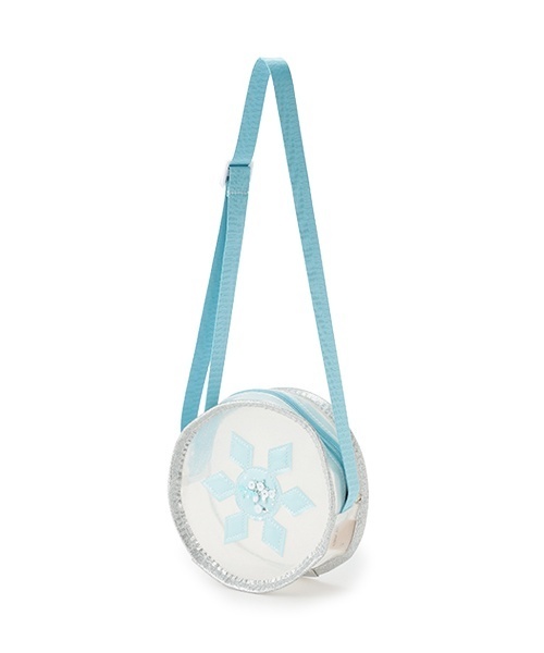 petit main（プティマイン）の「キラキラモチーフポシェット（ショルダーバッグ・キッズ・ラベンダー/ライトグリーン/ライトブルー・F）」の2枚目の写真