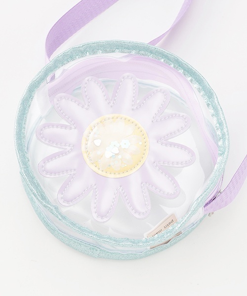 petit main（プティマイン）の「キラキラモチーフポシェット（ショルダーバッグ・キッズ・ラベンダー/ライトグリーン/ライトブルー・F）」の9枚目の写真
