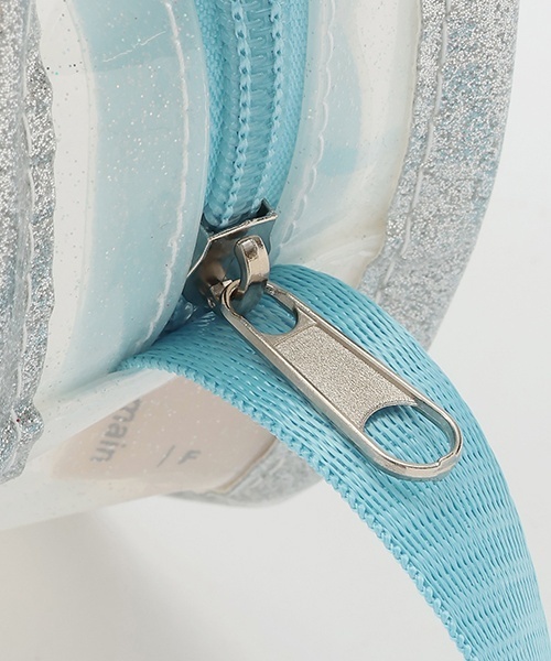 petit main（プティマイン）の「キラキラモチーフポシェット（ショルダーバッグ・キッズ・ラベンダー/ライトグリーン/ライトブルー・F）」の10枚目の写真