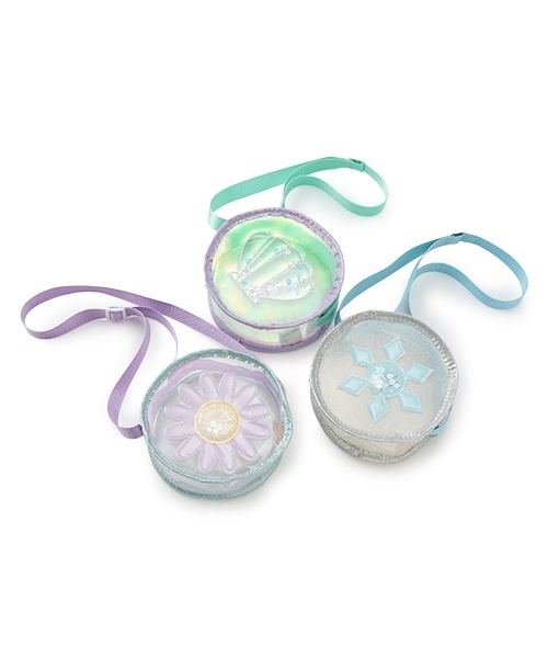 petit main（プティマイン）の「キラキラモチーフポシェット（ショルダーバッグ・キッズ・ラベンダー/ライトグリーン/ライトブルー・F）」の13枚目の写真