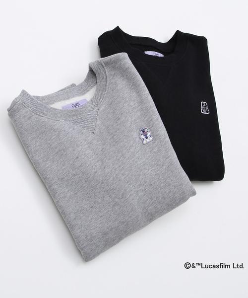 coen(コーエン)の「STAR WARS-ワッペンクルーネックスウェット◆(スウェット・レディース・ブラック/グレー・LARGE/MEDIUM)」の1枚目の写真