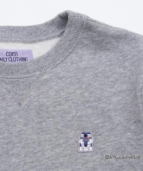 coen(コーエン)の「STAR WARS-ワッペンクルーネックスウェット◆(スウェット・レディース・ブラック/グレー・LARGE/MEDIUM)」の5枚目の写真