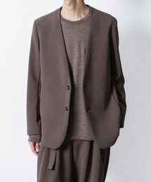 ATTACHMENT アタッチメント ノーカラージャケット ATTACHMENT ジャケット ノーカラージャケット 「ATTACHMENT