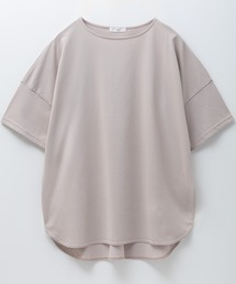nAvy　エブリーT 裾ラウンドチュニックTシャツ