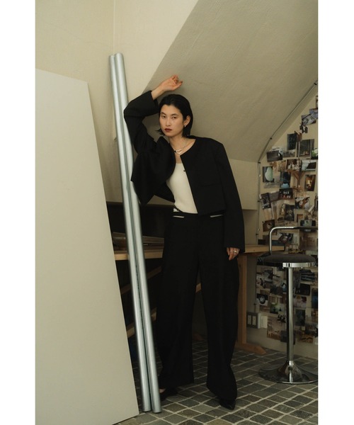 collarless jacket（テーラードジャケット）｜Knuth Marf