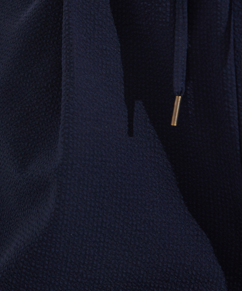 qualite(カリテ)の「シアサッカーテーパードパンツ(その他パンツ・レディース・ベージュ/ネイビー・36/38)」の12枚目の写真