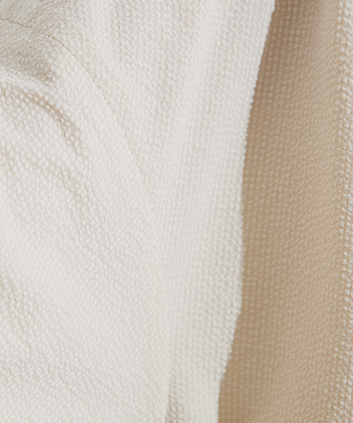 qualite(カリテ)の「シアサッカーテーパードパンツ(その他パンツ・レディース・ベージュ/ネイビー・36/38)」の11枚目の写真