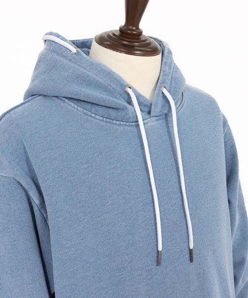 mpa3830- Knit Denim Spindle Pull Parka スピンドルパーカー