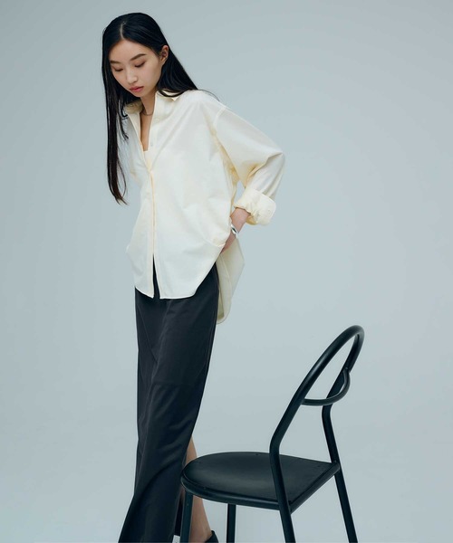 KANEMASA PHIL.（カネマサフィル）の「【KANEMASA PHIL./カネマサフィル】別注 46G Atomoshepher Shirts/レギュラーシャツ/ブラウス（シャツ/ブラウス・レディース・イエロー/ブラウン/ブラック/ブルー・FREE）」の6枚目の写真