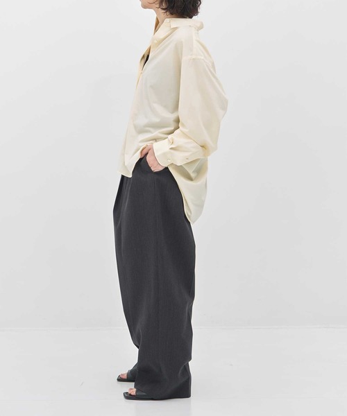 KANEMASA PHIL.（カネマサフィル）の「【KANEMASA PHIL./カネマサフィル】別注 46G Atomoshepher Shirts/レギュラーシャツ/ブラウス（シャツ/ブラウス・レディース・イエロー/ブラウン/ブラック/ブルー・FREE）」の15枚目の写真