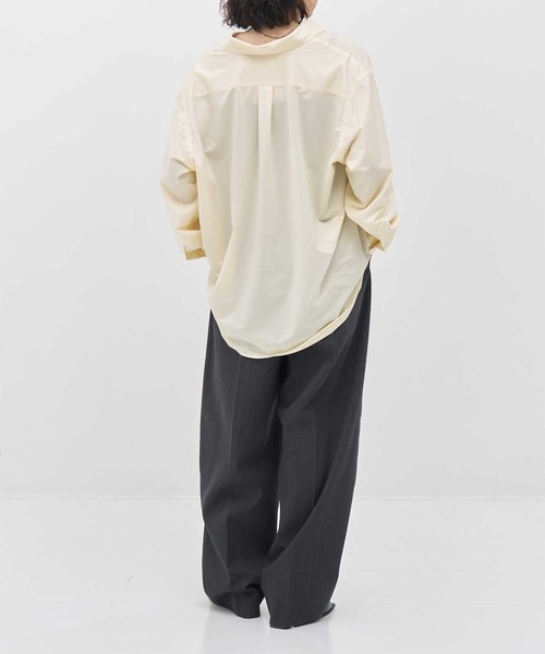 KANEMASA PHIL.（カネマサフィル）の「【KANEMASA PHIL./カネマサフィル】別注 46G Atomoshepher Shirts/レギュラーシャツ/ブラウス（シャツ/ブラウス・レディース・イエロー/ブラウン/ブラック/ブルー・FREE）」の16枚目の写真