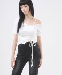 d.i.a ダイヤ 半袖 トップス ホワイト d.i.a.｜ダイヤのトップス（ホワイト/白色系・半袖）通販 - ZOZOTOWN